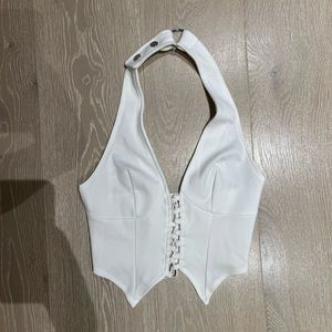 Crop Tie Up Top
